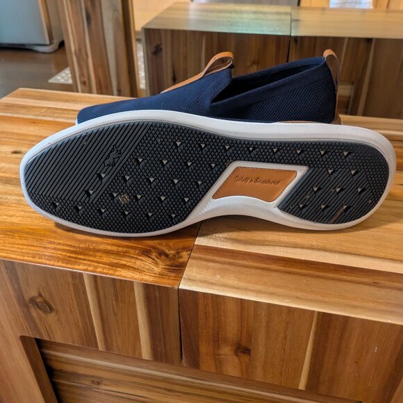 Wolf & Shepherd SwiftKnit™ Loafer - Navy - M11 W13 - Picture 3 of 5